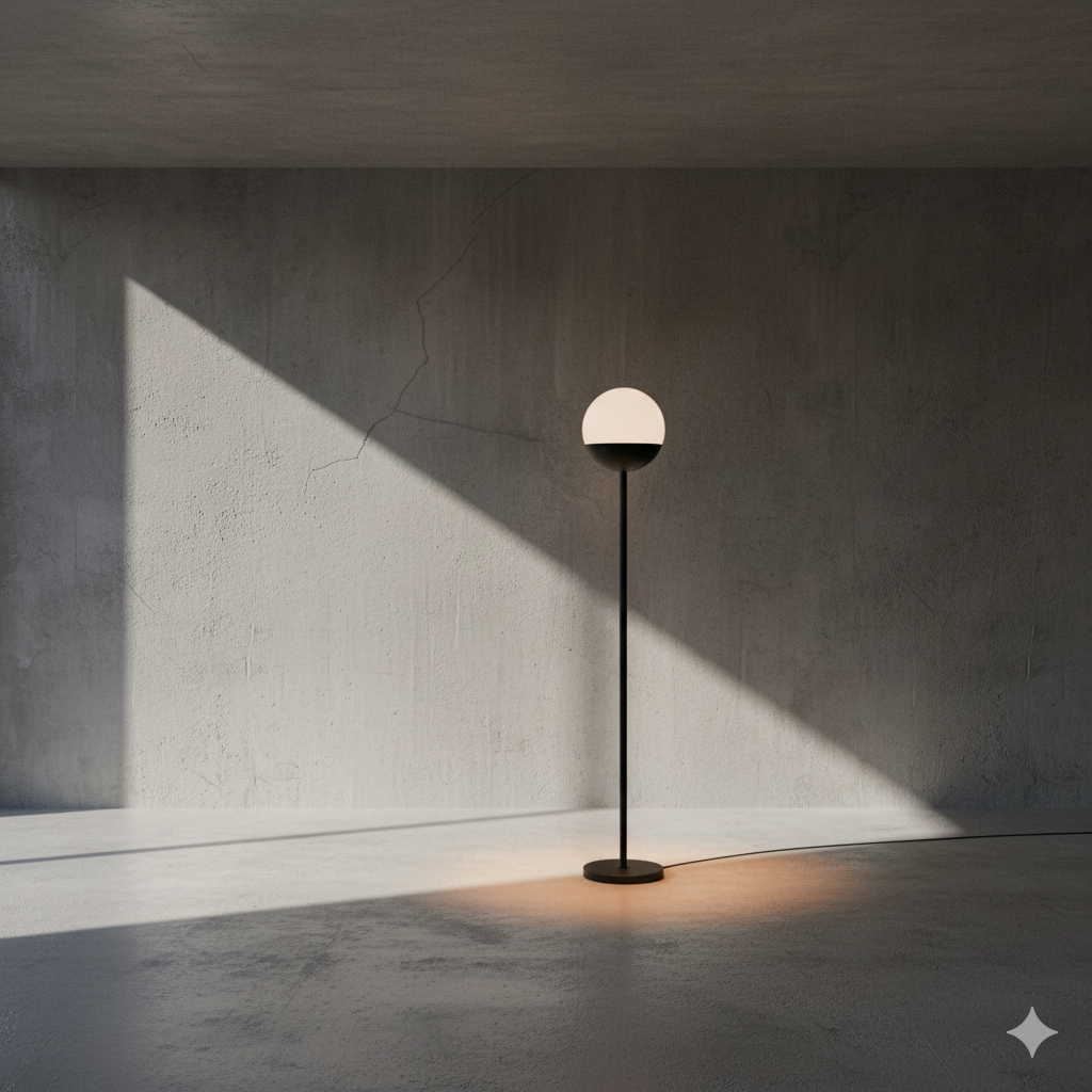 ARTEFACTO DECORATIVO DE PIE MIAMI - NEGRO