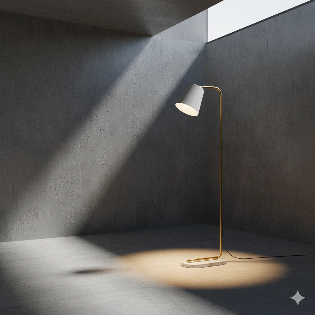 ARTEFACTO DECORATIVO DE PIE ZENITH - BLANCO