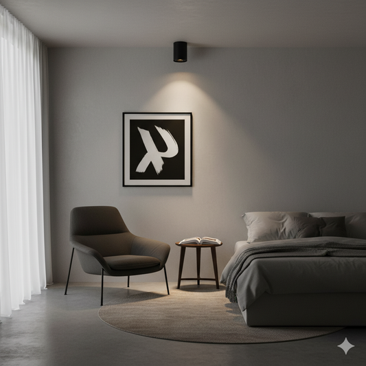 ARTEFACTO LUX BARI DOWNLIGHT REDONDO - NEGRO