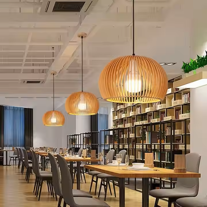 Colgante Campana Varillas Madera