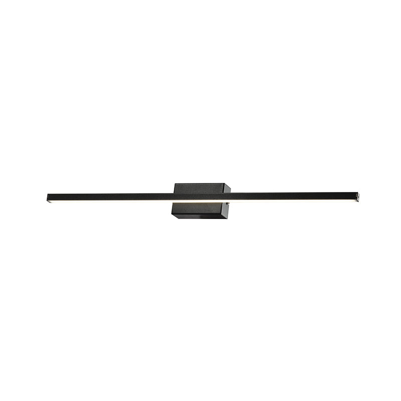 1 APLIQUE PARED LED METAL NEGRO C/DIFUSOR 6W 4000K MB2YADI