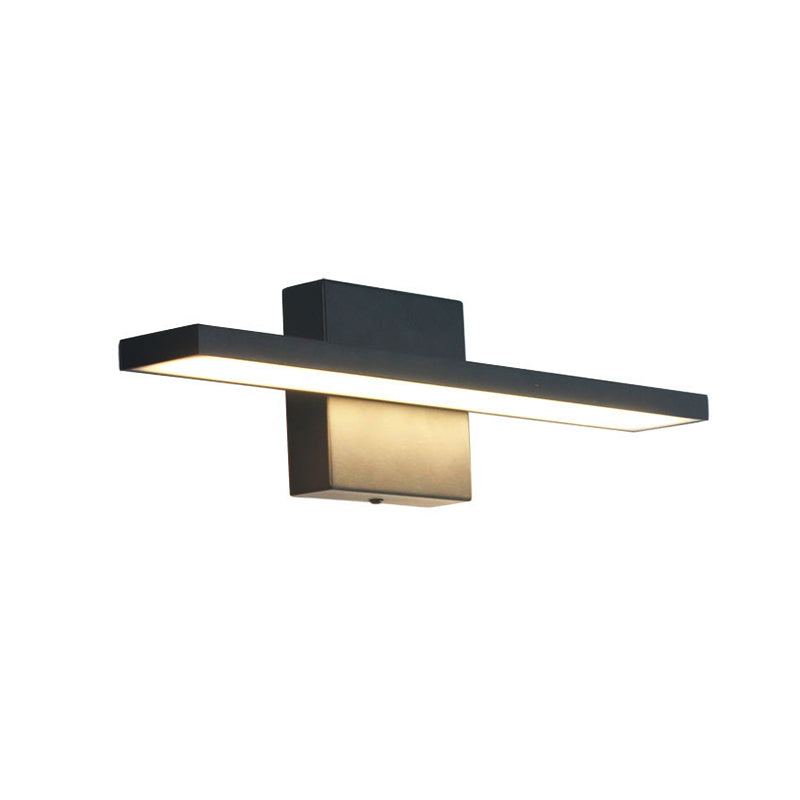 1 APLIQUE PARED LED METAL NEGRO C/DIFUSOR 16W 3000K 80 YADI