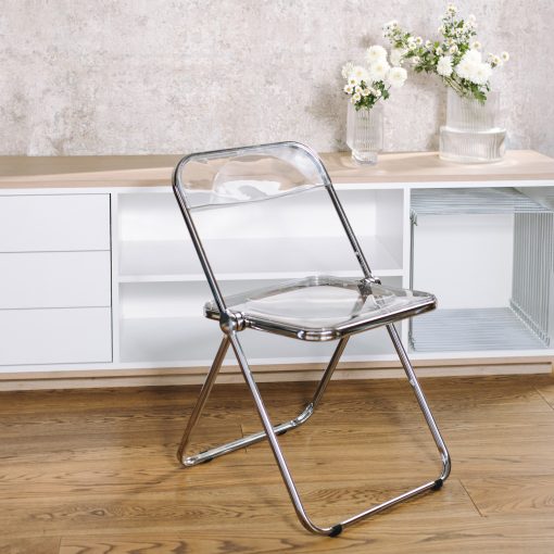 Silla plegable plástica p/cro 50x48x75cm