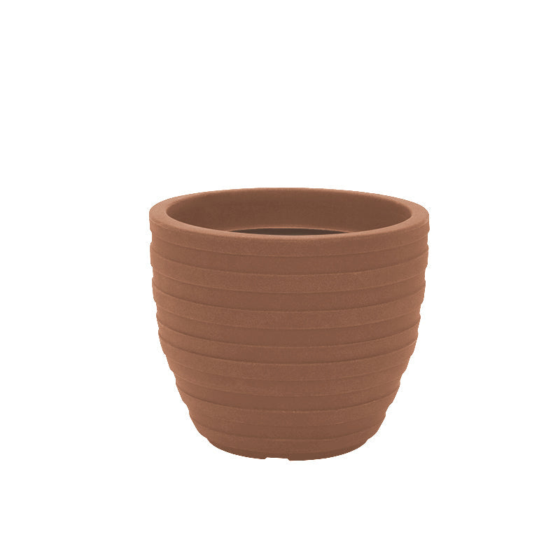 1 MACETA "INCA" Ø53 X 45CM. TERRACOTA