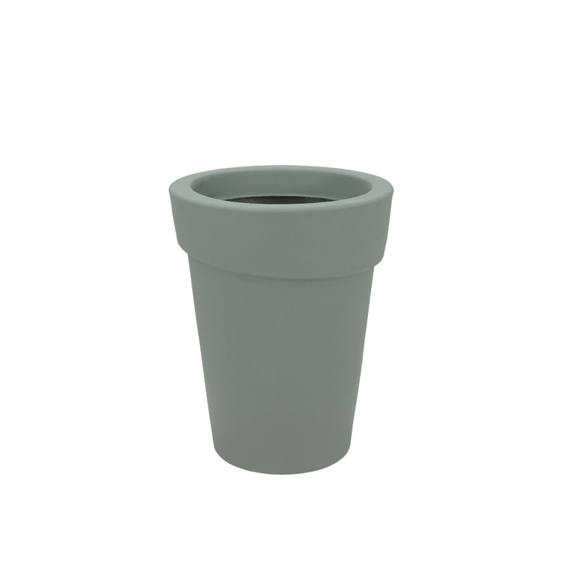 MACETA "GIPSY" Ø55 X 70CM. VERDE SALVIA