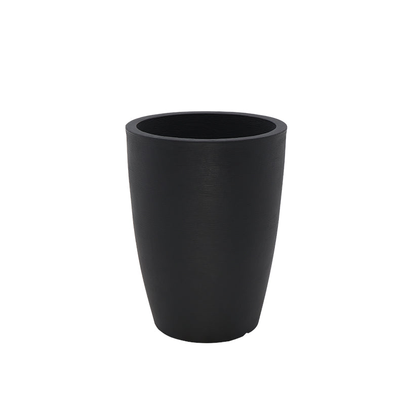 MACETA "THAI" Ø53 X 67CM. GRAFITO