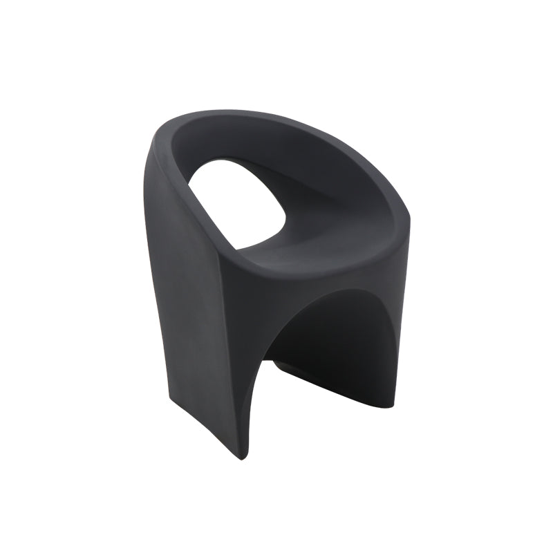 SILLON DE POLIETILENO "JET" GRAFITO