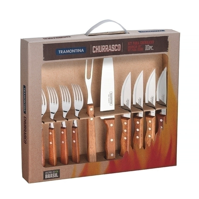 KIT PARA ASADO 10 PIEZAS "DYNAMIC"