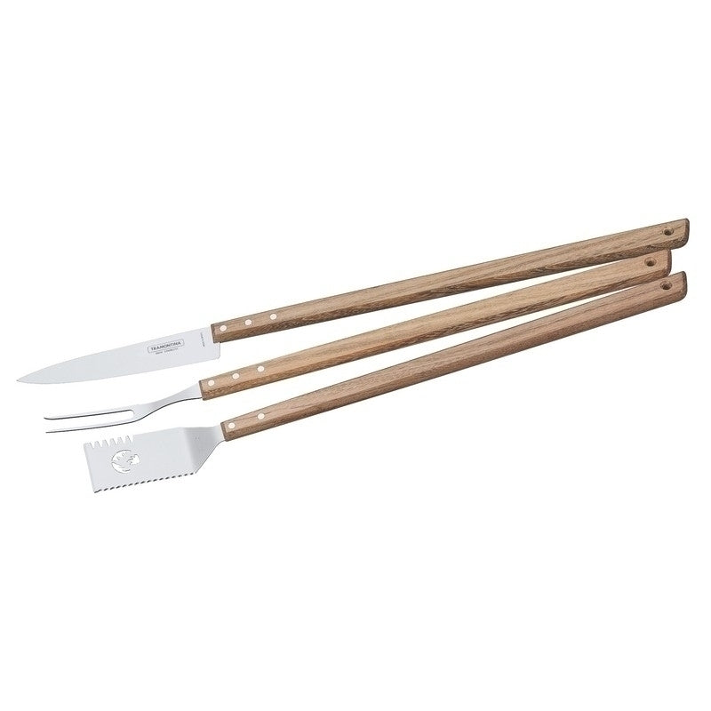 JUEGO PARA ASADOR 3 PIEZAS "CHURRASCO"