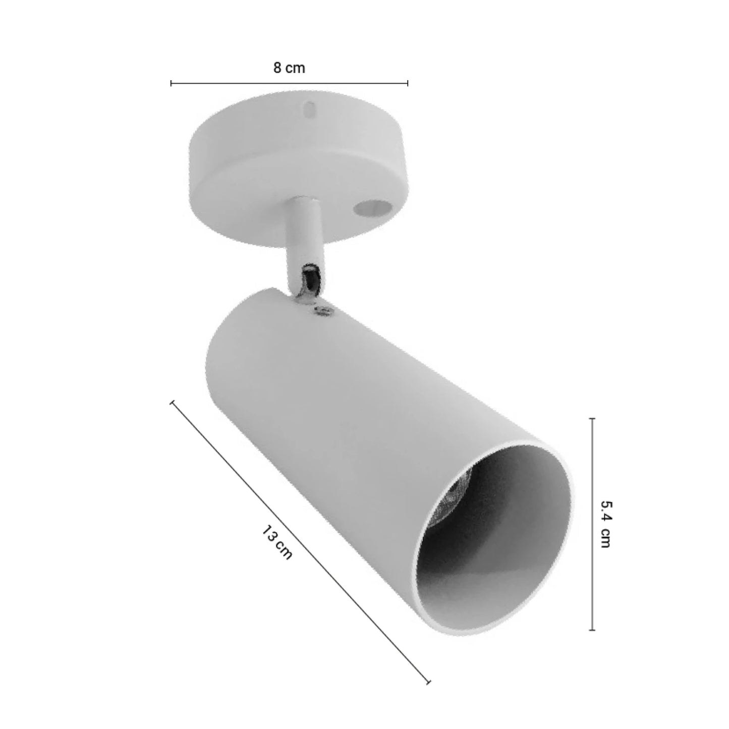 ARTEFACTO OLIVER ORIENTABLE BLANCA MATE