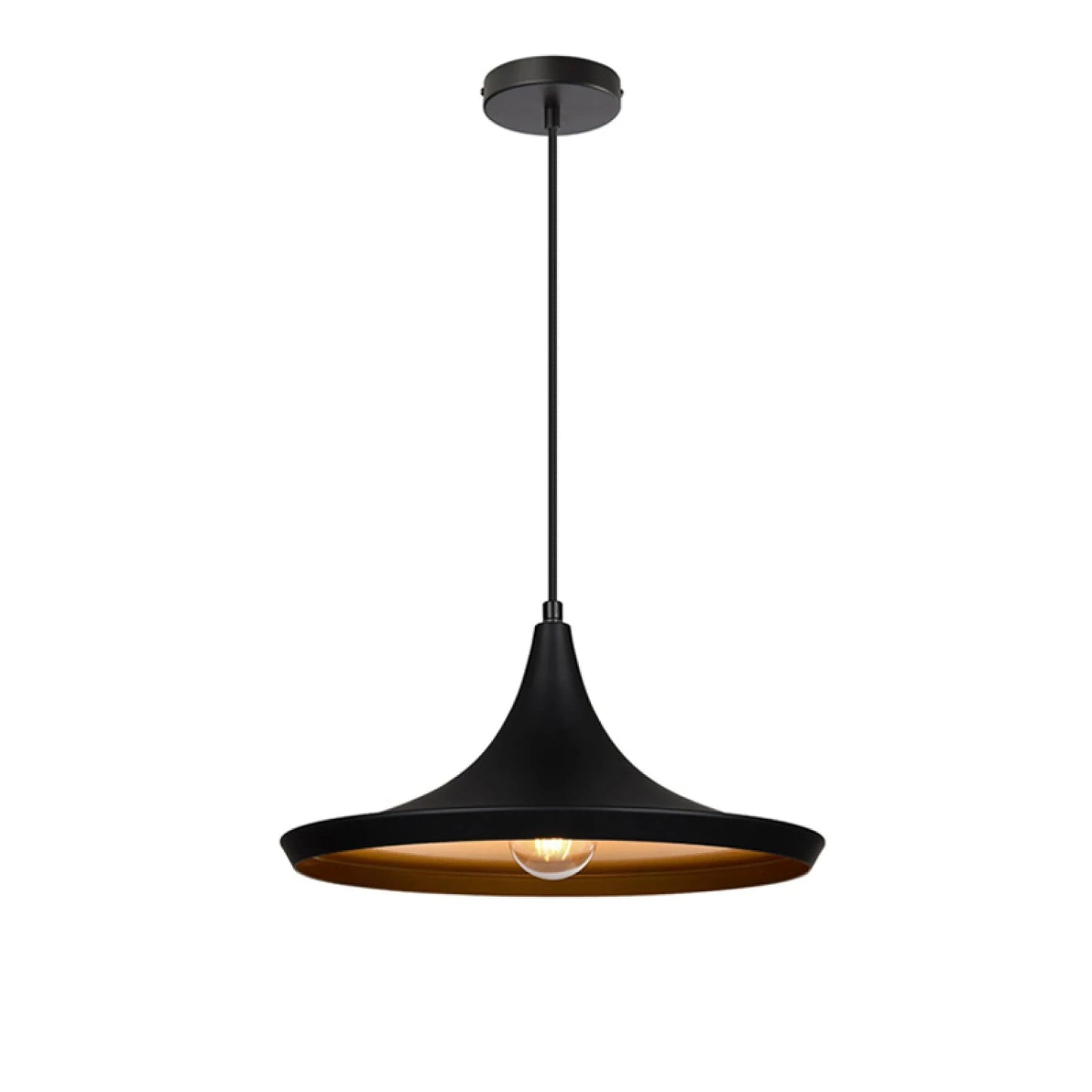 ARTEFACTO CAMPANA DECORATIVA GEISHA 3 NEGRA