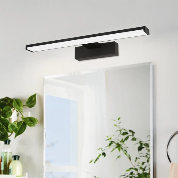 Aplique LED Alum. Negro 7,4W neutra