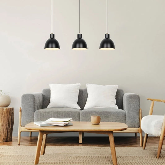 ARTEFACTO COLGANTE DECORATIVO ALPHA X3 - NEGRO