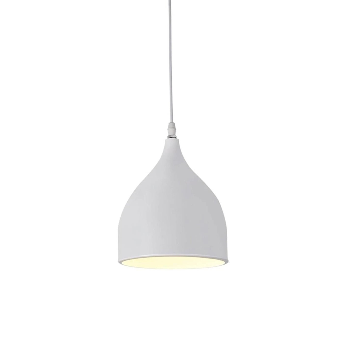 ARTEFACTO COLGANTE DECORATIVO BELMONT - BLANCO