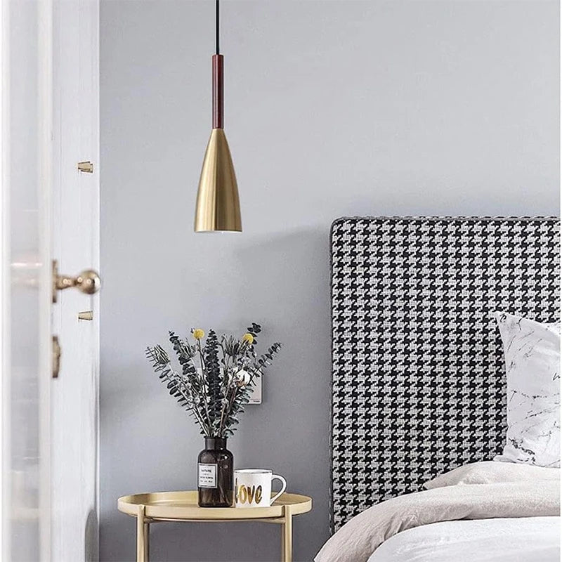 ARTEFACTO COLGANTE DECORATIVO PORTLAND - DORADO