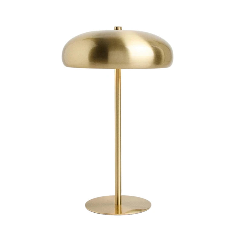 LÁMPARA DECORATIVA MUSHROOM DE MESA SCOTT - GOLD