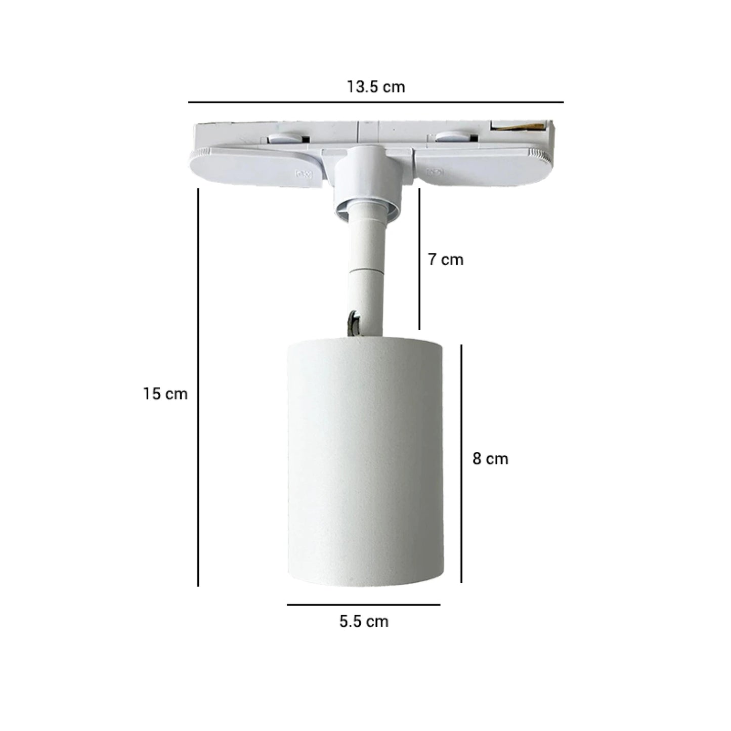 ARTEFACTO TRACK LIGHT LETICIA ORIENTABLE BLANCA