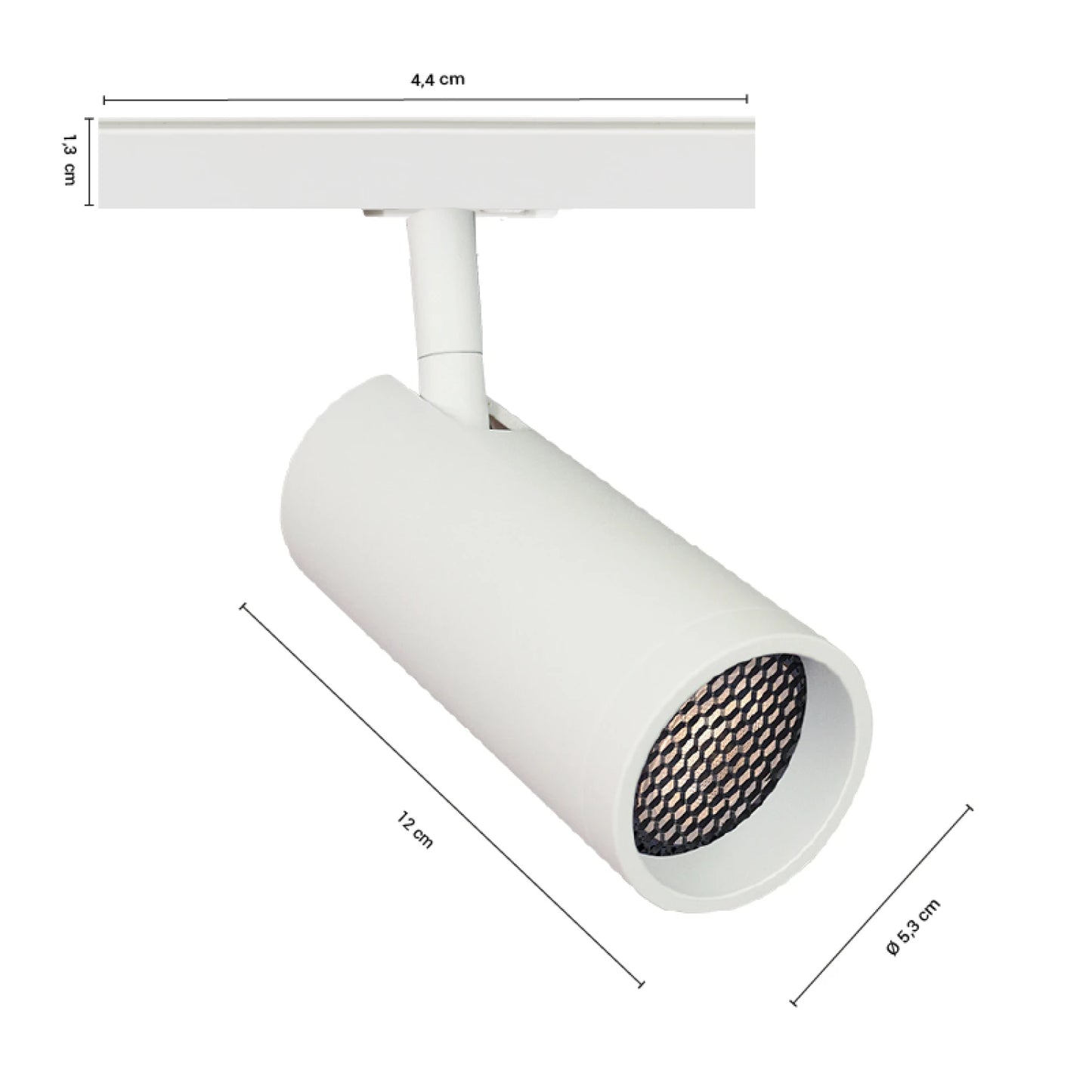 ARTEFACTO TRACK LIGHT LONG LETICIA ORIENTABLE BLANCA