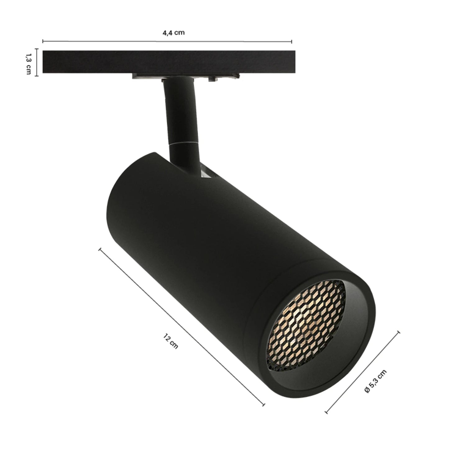NANO ARTEFACTO DE PARED MADISON ORIENTABLE - NEGRO