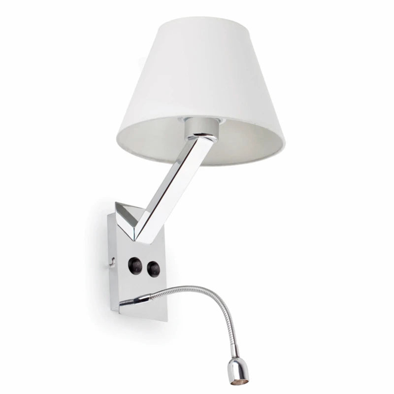 Lámpara de pared ARTEFACTO Vasca Series con luz LED en color blanco