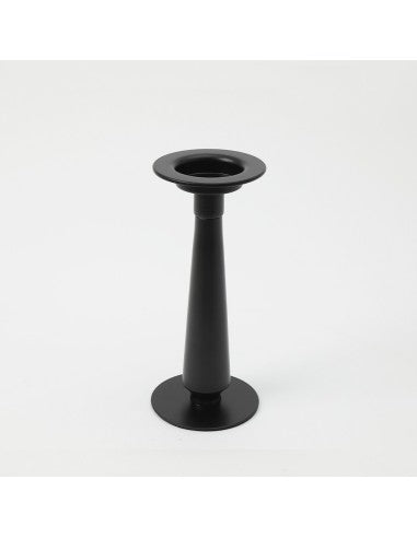 CANDELABRO METAL NEGRO 9X 20 CMS