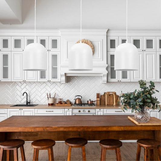 ARTEFACTO COLGANTE DECORATIVO GIO - BLANCO