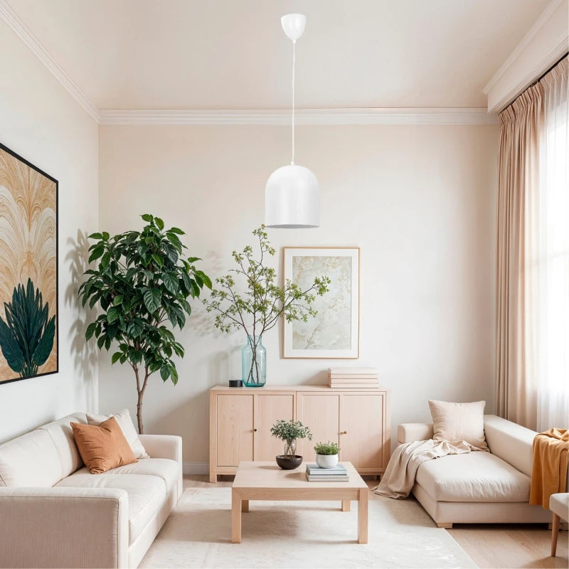 ARTEFACTO COLGANTE DECORATIVO GIO - BLANCO