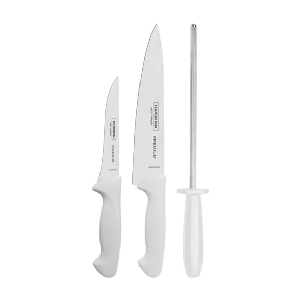 JUEGO 2 CUCHIILLAS Y CHAIRA "PREMIUM"