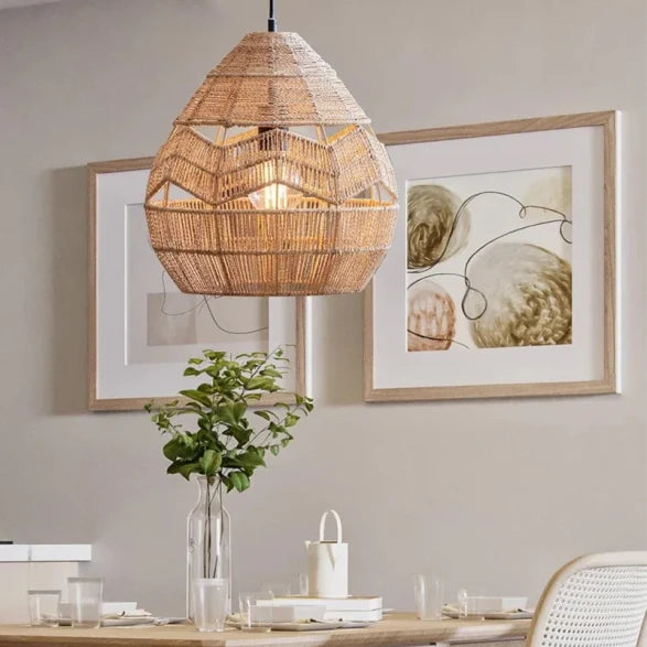 Colgante de Metal y Cuerda en Tendencia