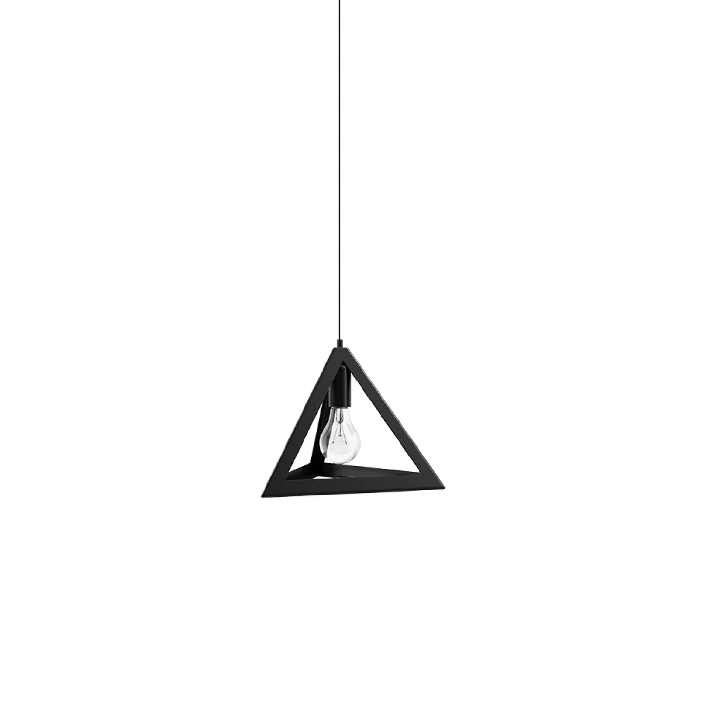 ARTEFACTO COLGANTE DECORATIVO PYRAMID - NEGRO