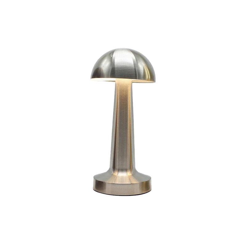 LAMPARA DE MESA SAMOA RECARGABLE - CHROME