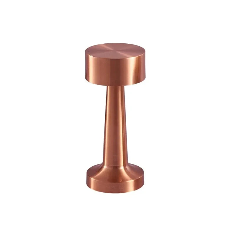 LAMPARA DE MESA TUVALU RECARGABLE - RED BRONZE