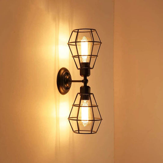 ARTEFACTO PARA PARED VINTAGE APOLO DOBLE