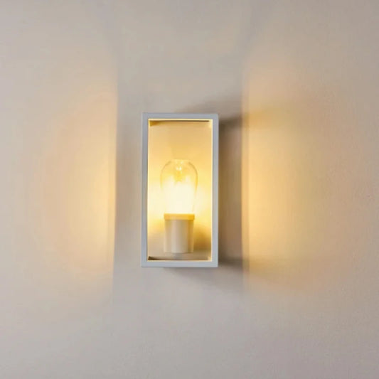 ARTEFACTO DECORATIVO PARA ADOSAR EN PARED VINTAGE BOX IP44 - BLANCO