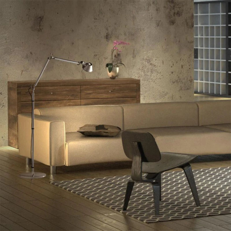 ARTEFACTO DECORATIVO DE PIE CHARLOTTE - GRIS