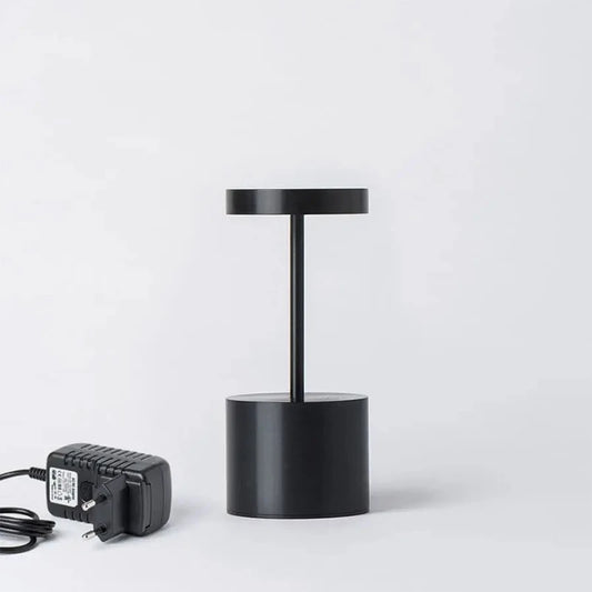 LAMPARA DE MESA NANO NINI - TAMAÑO S RECARGABLE - BLACK
