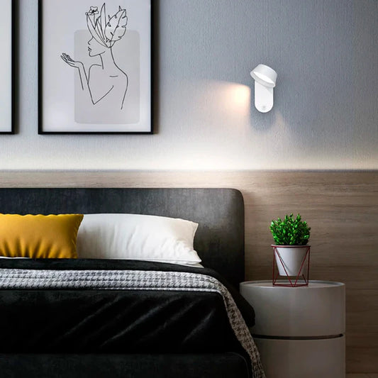 LUMINARIA DE PARED BOWERY CCT 4W - BLANCA