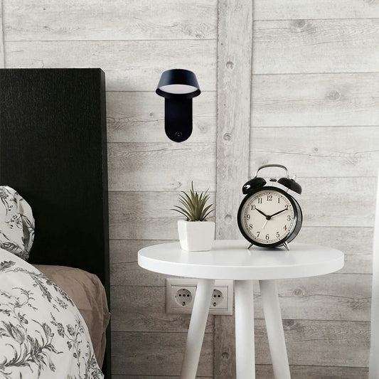 LUMINARIA DE PARED BOWERY CCT 4W - NEGRA