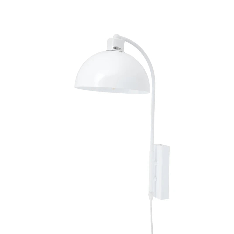 ARTEFACTO DECORATIVO DE PARED MUSHROOM 2 - BLANCO