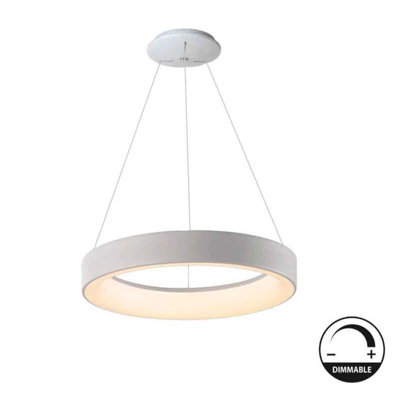 COLGANTE LED PHOENIX Ø45CM DIMERIZABLE - BLANCO
