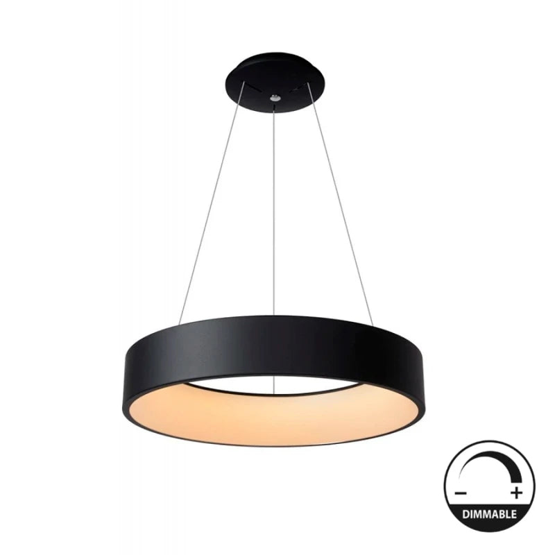 COLGANTE LED PHOENIX Ø45CM DIMERIZABLE - NEGRO