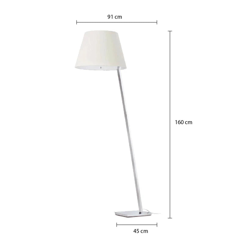 ARTEFACTO DECORATIVO DE PIE VASCA - BLANCA