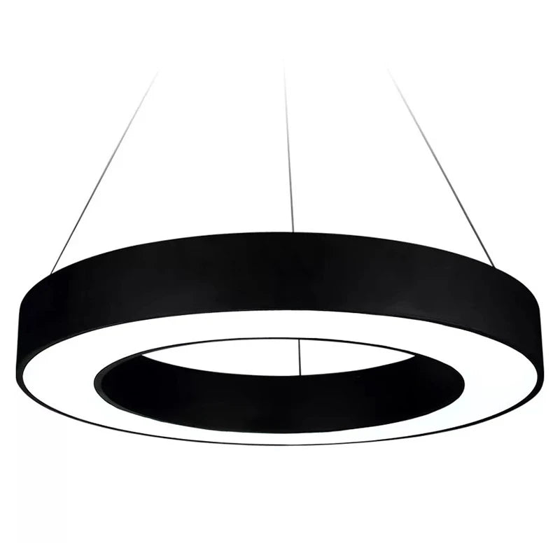 COLGANTE LED ZURICH I Ø40CM - NEGRO