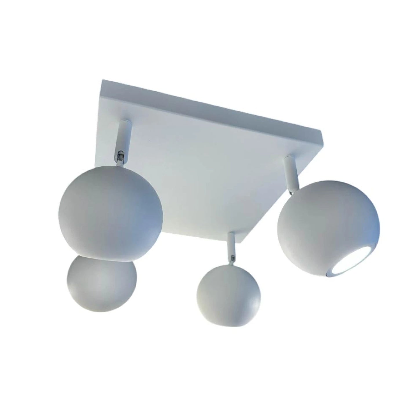 ARTEFACTO DECORATIVO DE ADOSAR SAN NICOLAS CUADRADO X4 - WHITE