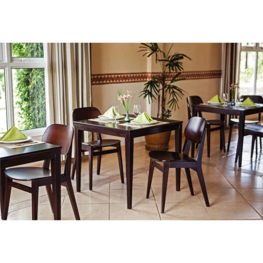 SILLA DE MADERA COLOR TABACO "LONDON"