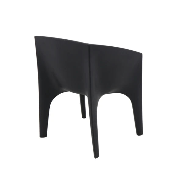 SILLON DE POLIETILENO "PACO" GRAFITO