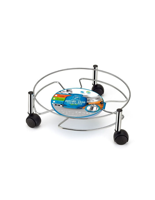 SOPORTE PARA GARRAFA C/RUEDAS 31X10
