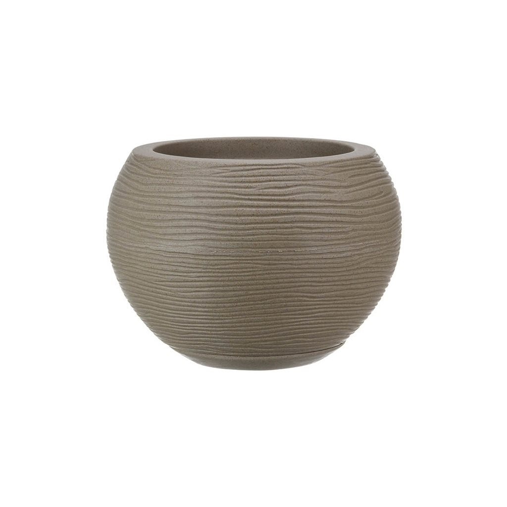 MACETA 17X19CM FLORENCA SISAL EFECTO PIEDRA BEIGE