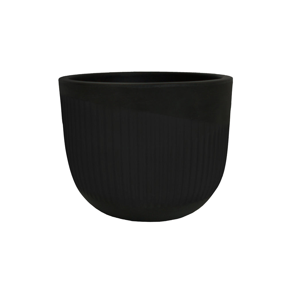 MACETA 15X15CM SPELLO RISCHIO NEGRA