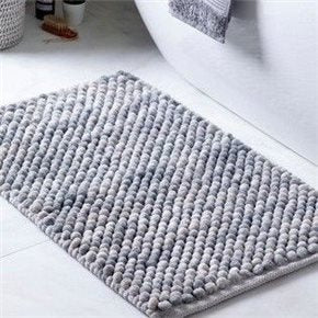 ALFOMBRA 40X60CM BUCLE BLANCO